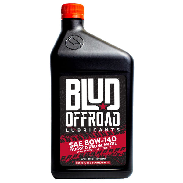 Blud OffRoad SAE 80W-140 Rugged Red Gear Oil